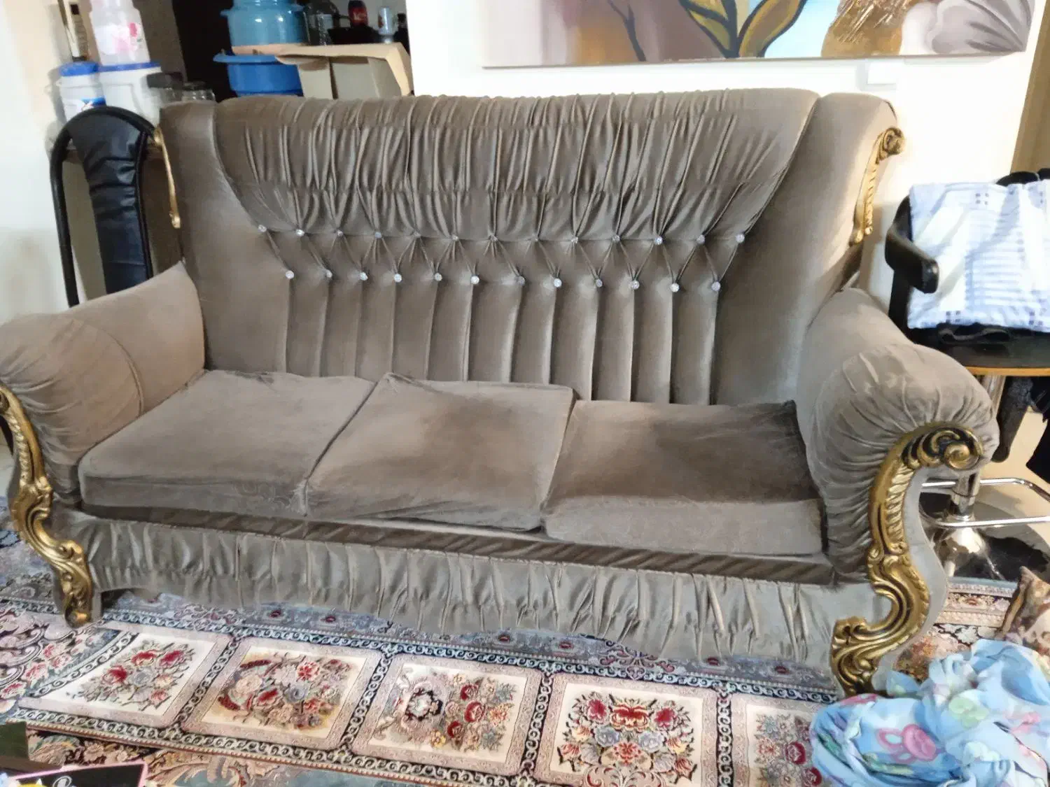 مبل هفت نفر|مبلمان خانگی و میز عسلی|پردیس, فاز ۲|دیوار