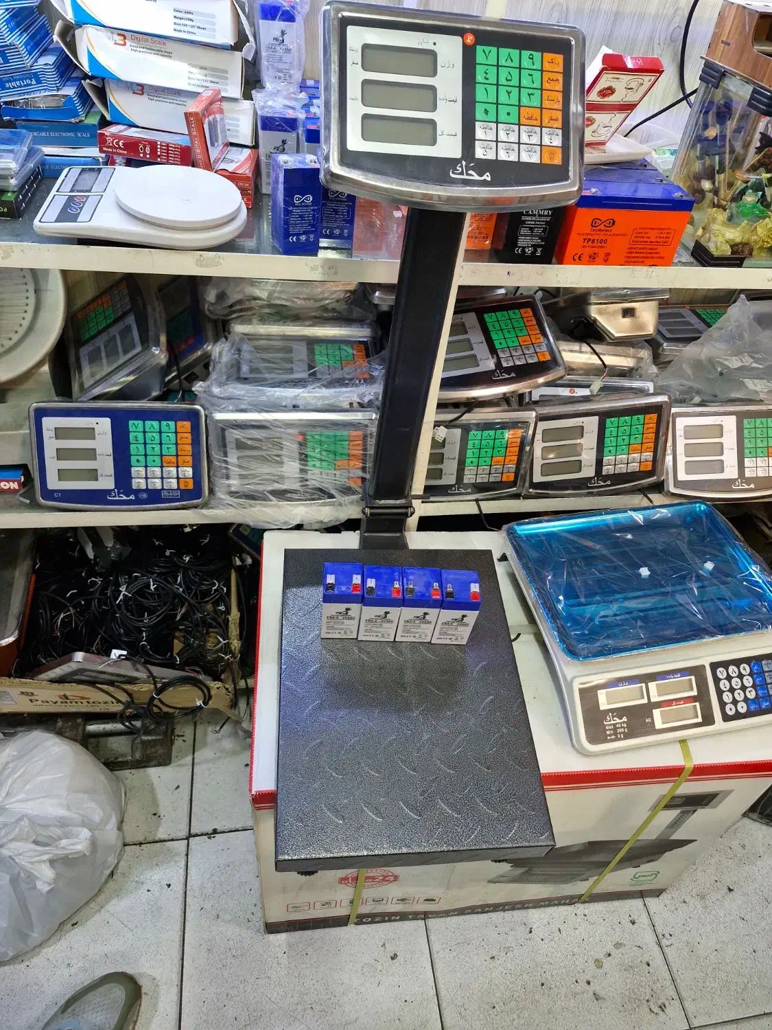 باتری ترازو دیجیتال و باسکول دیجیتال محک|فروشگاه و مغازه|شیراز, شهرک بهار|دیوار