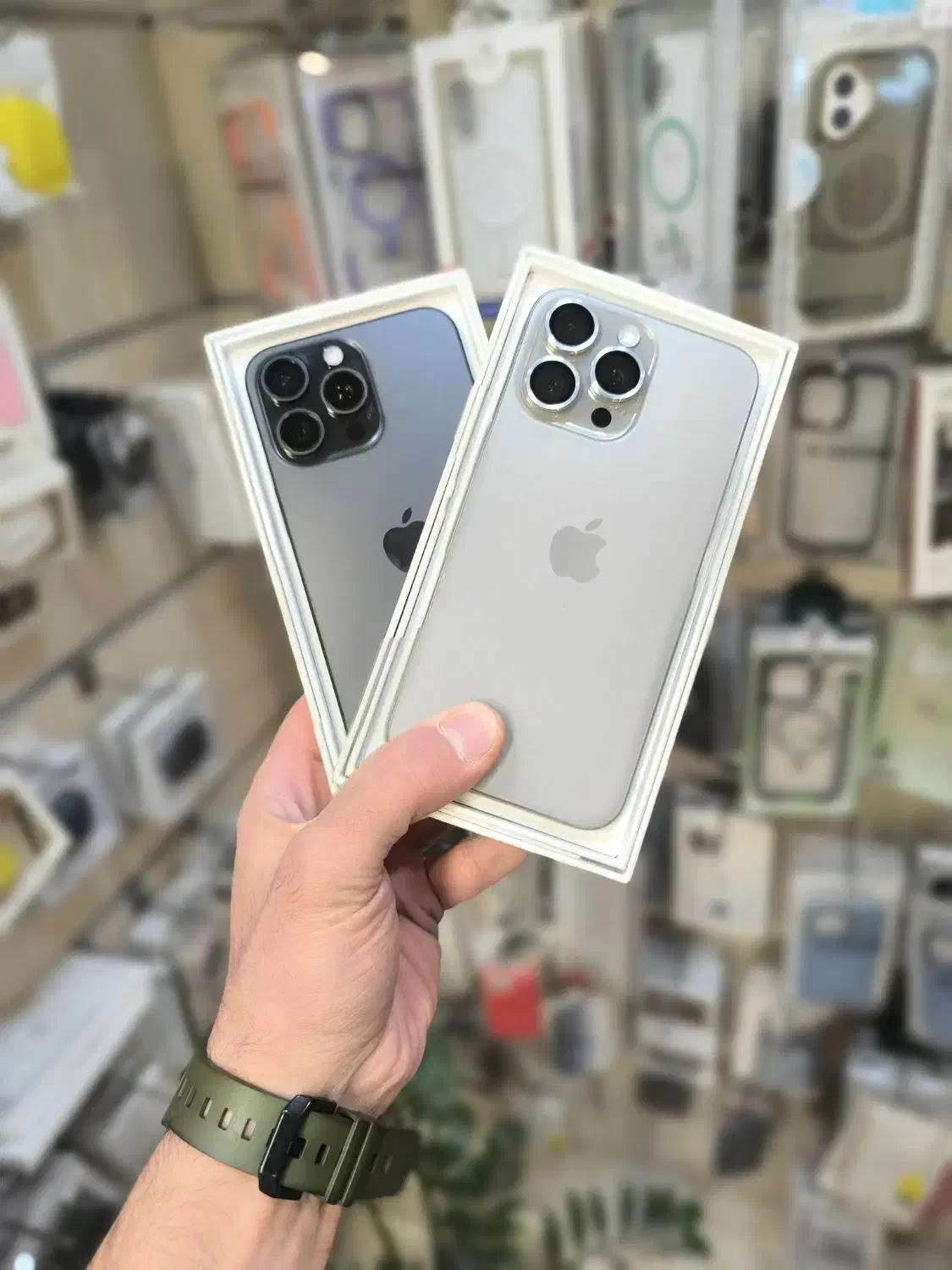 iPhone 15 promax 256 gig ZAA باطری ۱۰۰|موبایل|تهران, گیشا|دیوار