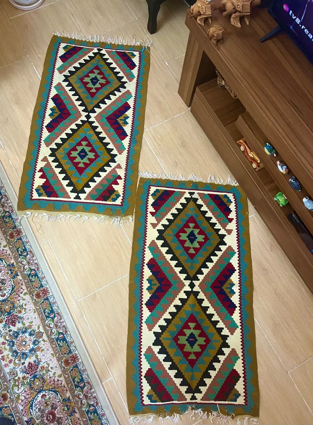 قالیچه گلیم|گلیم، جاجیم، گبه|صدرا-فارس, فاز ۱|دیوار