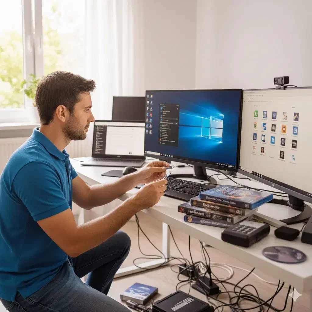 تعمیرات نرم‌افزاری و نصب ویندوز در محل کار و منزل|خدمات رایانه‌ای و موبایل|زاهدان, |دیوار