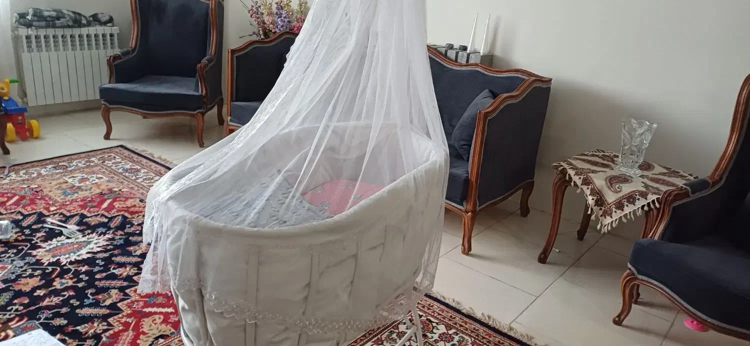 گهواره فلزی|اسباب و اثاث بچه|پردیس, فاز ۸|دیوار