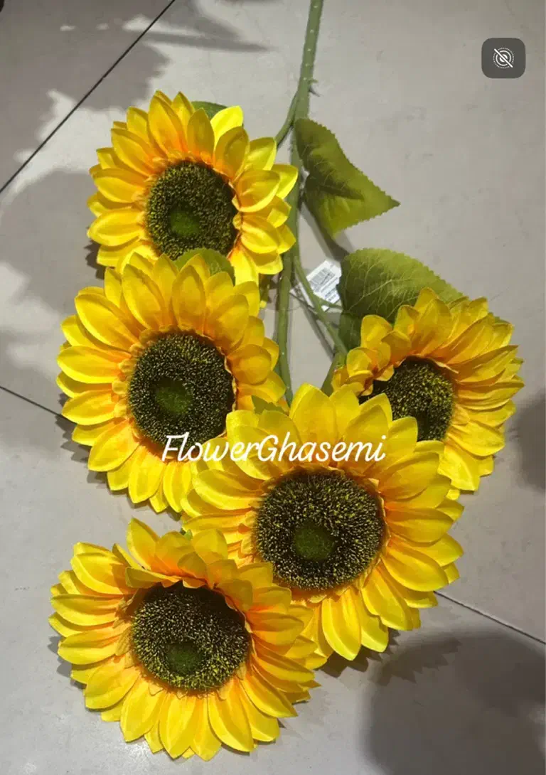 گل شاخه ای آفتابگردان|گل مصنوعی|تهران, حکیمیه|دیوار