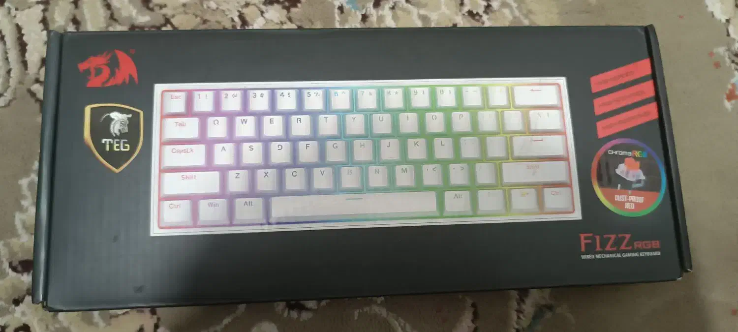 کیبورد redragon|قطعات و لوازم جانبی رایانه|ابهر, |دیوار