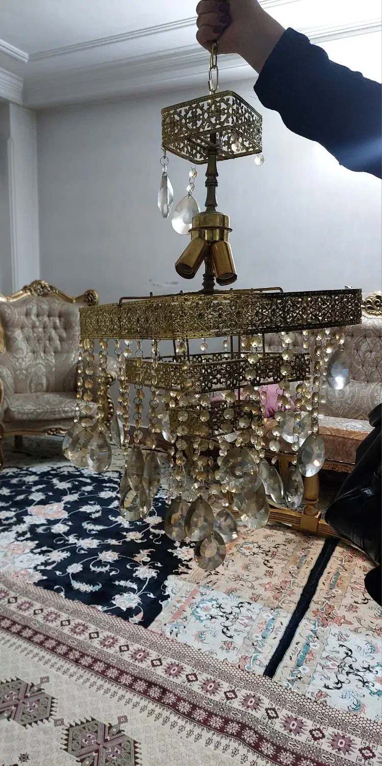 لوستر|لوستر و چراغ آویز|تهران, گلچین|دیوار