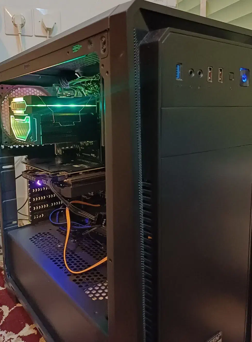 کیس گیمینگ قدرتمند نسل۱۴ کم کار نو زیر قیمت بازار|رایانه رومیزی|تهران, بوستان ولایت|دیوار