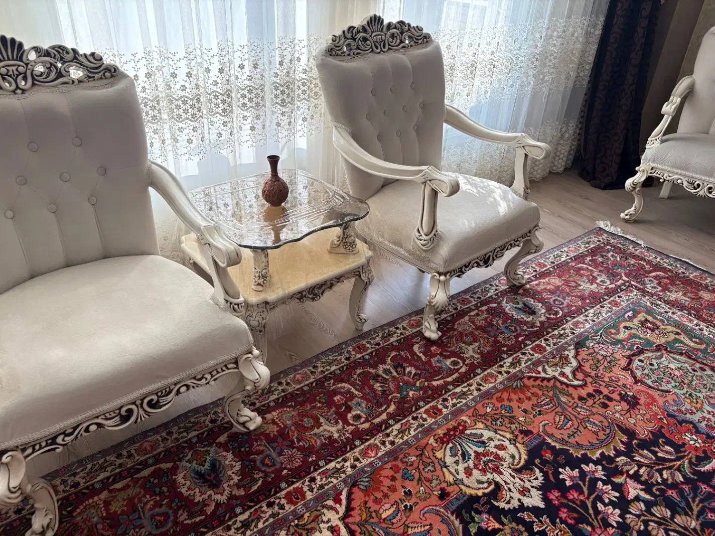 ۲سرویس مبلمان ۸و۹ نفره|مبلمان خانگی و میز عسلی|تبریز, |دیوار