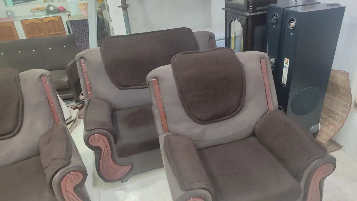 مبل ۸نفره|مبلمان خانگی و میز عسلی|محمودآباد, |دیوار