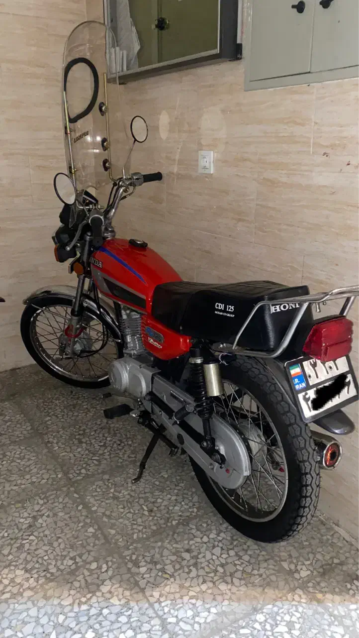 هندا ۱۲۵|موتورسیکلت|کرج, مصباح|دیوار