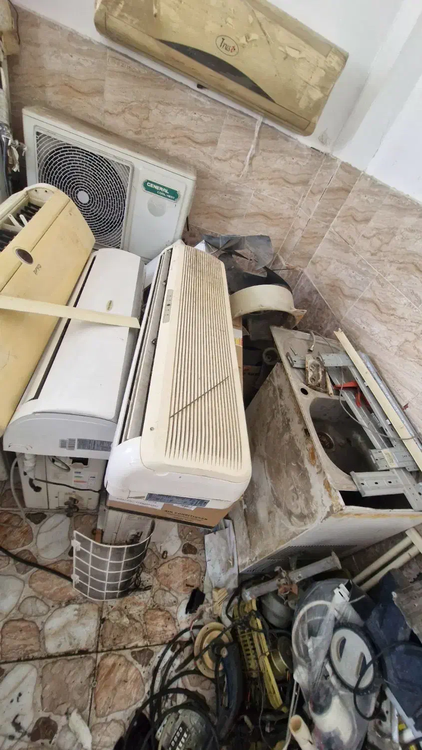 فروش پنل کولر تک و موتور سوخته کامل کولر گازی|کولر گازی و فن‌کوئل|بابلسر, |دیوار