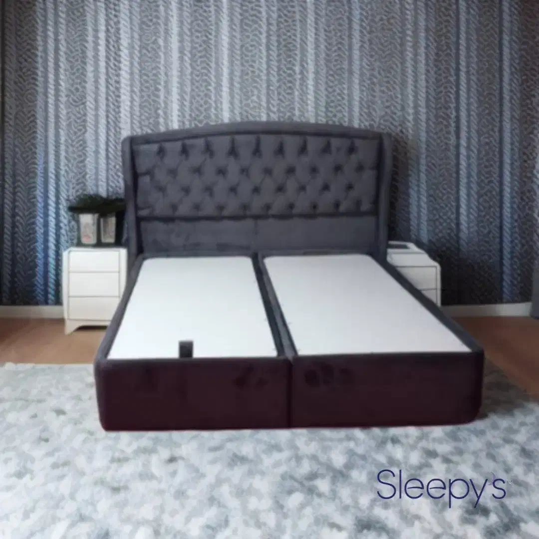 باکس جکدار ساده با تاج cnc دو تیکه اسلیپیز اقساطی|تخت و سرویس خواب|تهران, حکمت|دیوار