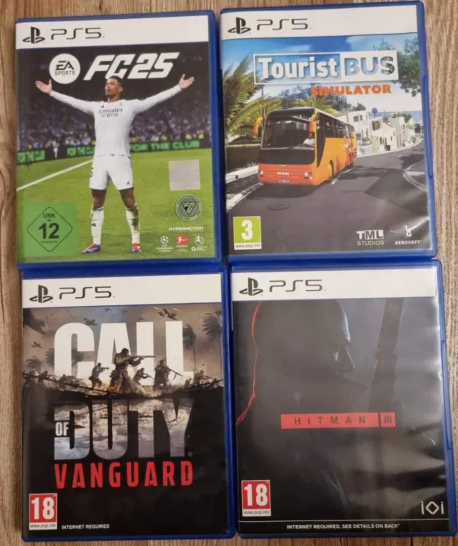 4 عدد بازی برای PS5|کنسول، بازی ویدئویی و آنلاین|تهران, بهار|دیوار