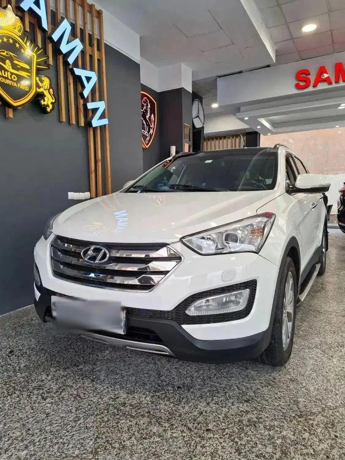 سانتافه ۲۰۱۴ فول کامل بدون رنگ تک برگ سند|خودرو سواری و وانت|تهران, آسمان|دیوار