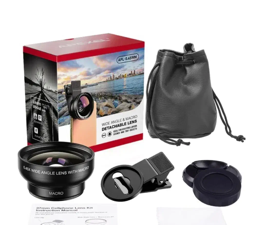 لنز حرفه‌ای موبایل  برند اپکسل|لوازم جانبی موبایل و تبلت|کاشان, رجایی|دیوار