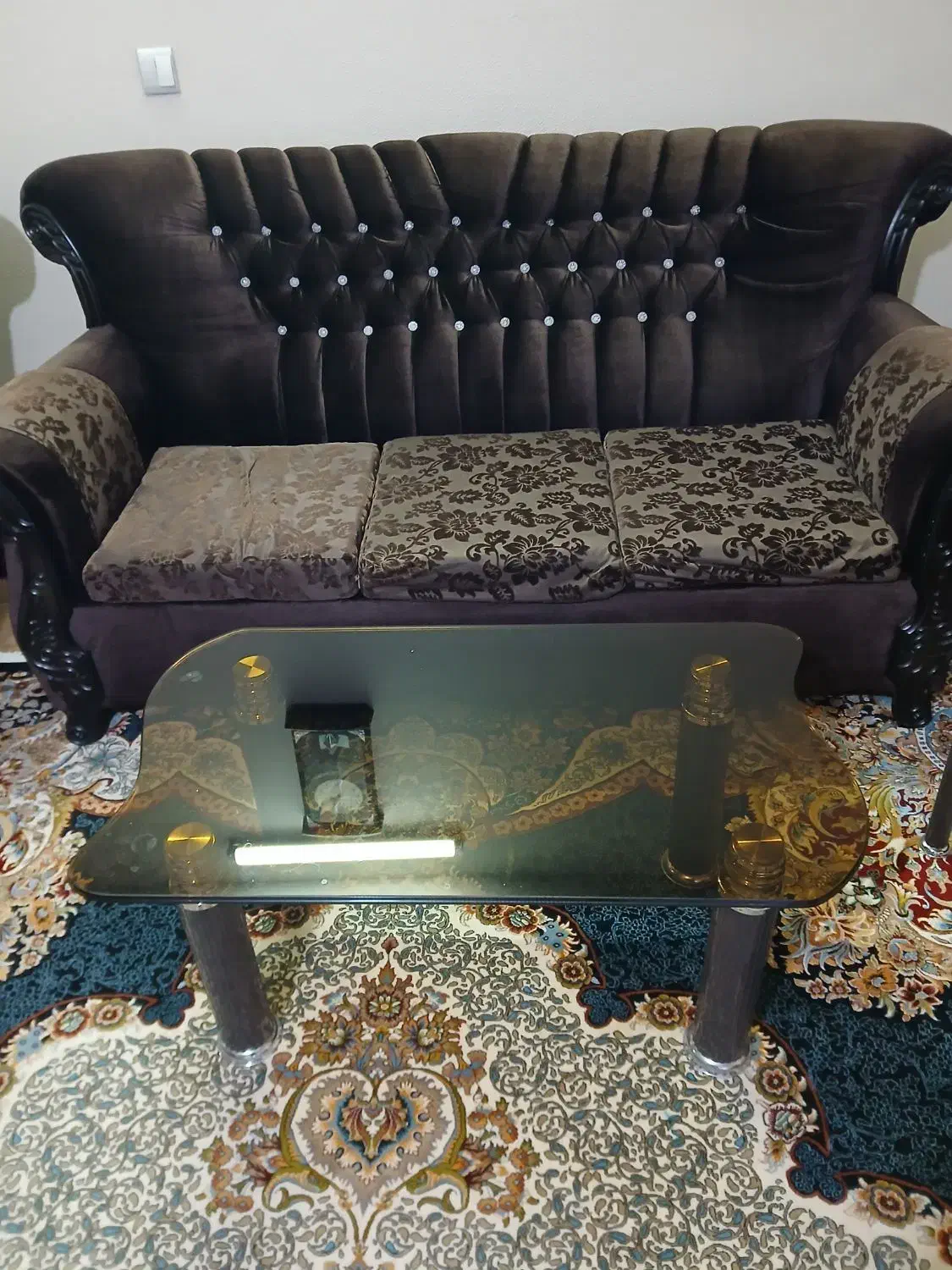 مبلمان 7نفره|مبلمان خانگی و میز عسلی|شاهینشهر, طالقانی|دیوار