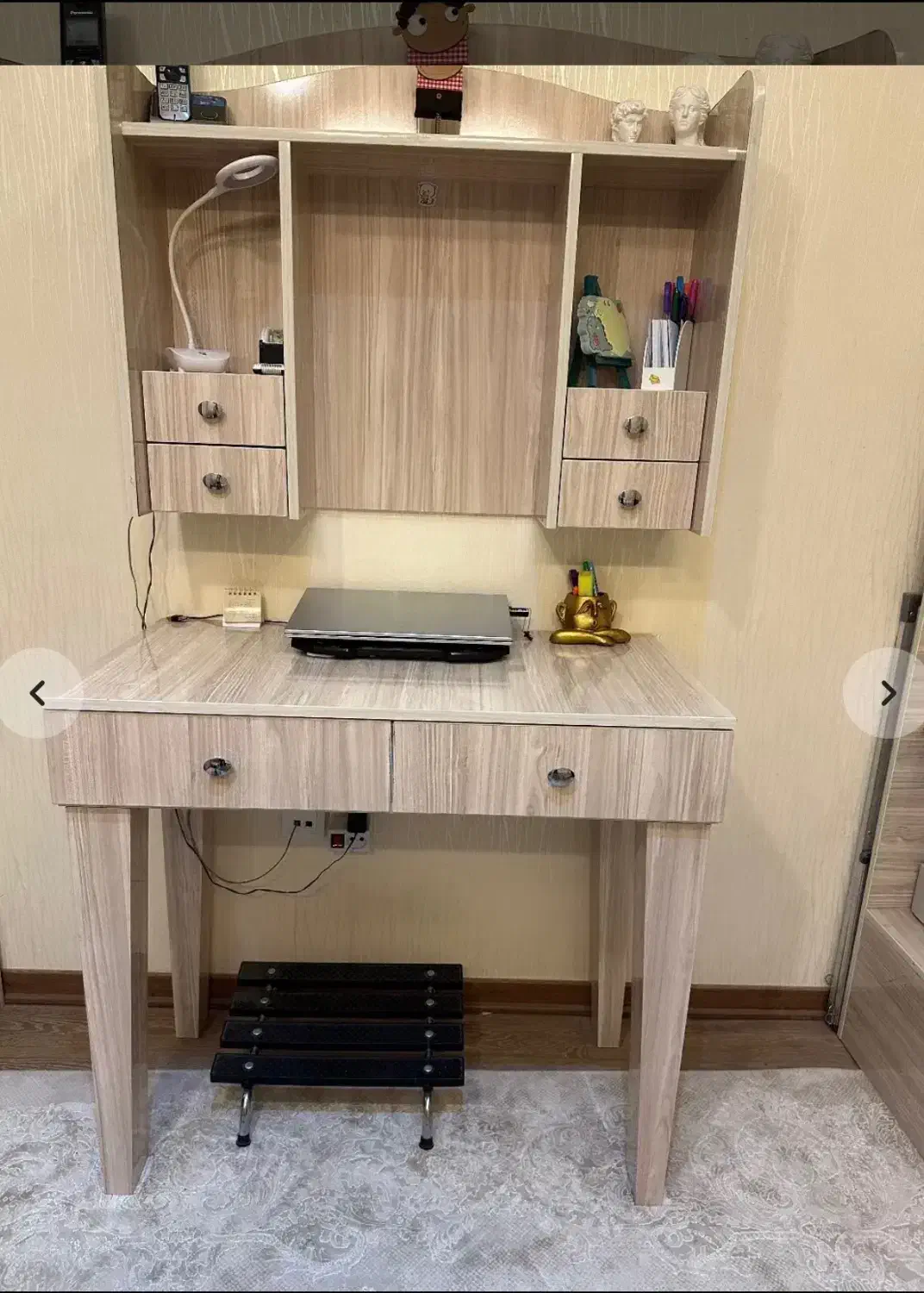 میز تحریر و کتابخانه|میز تحریر و کامپیوتر|بجنورد, |دیوار