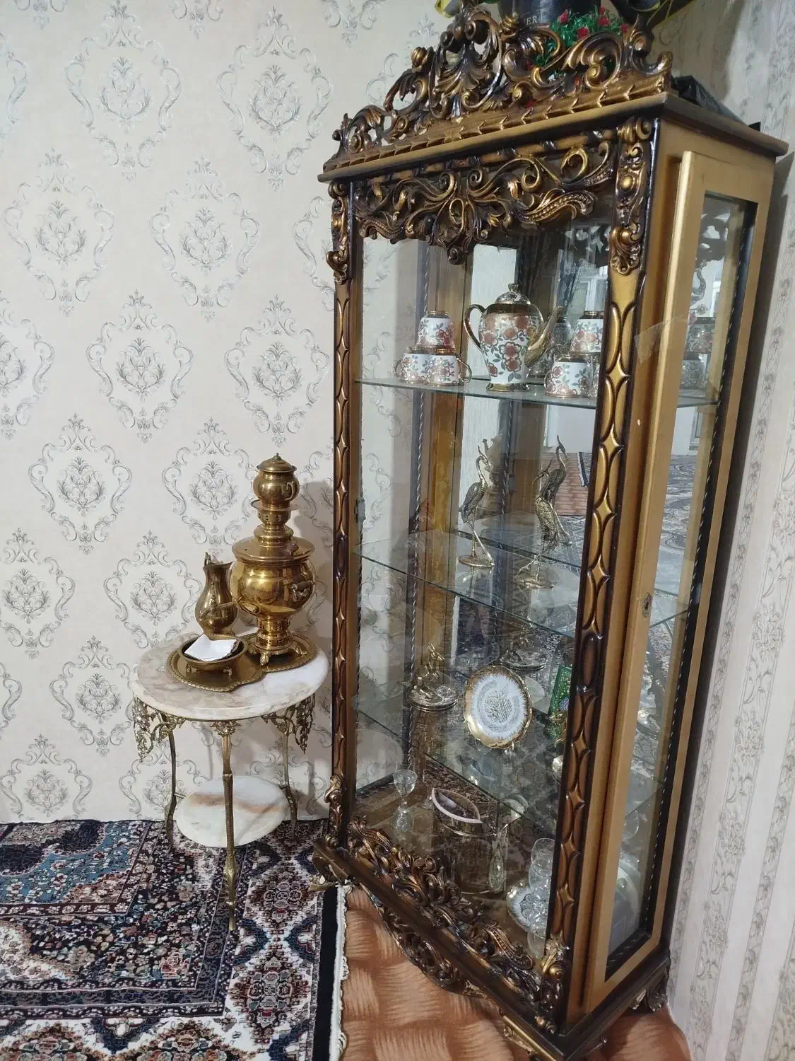 بوفه دراهر|بوفه، ویترین، کنسول|اهر, |دیوار