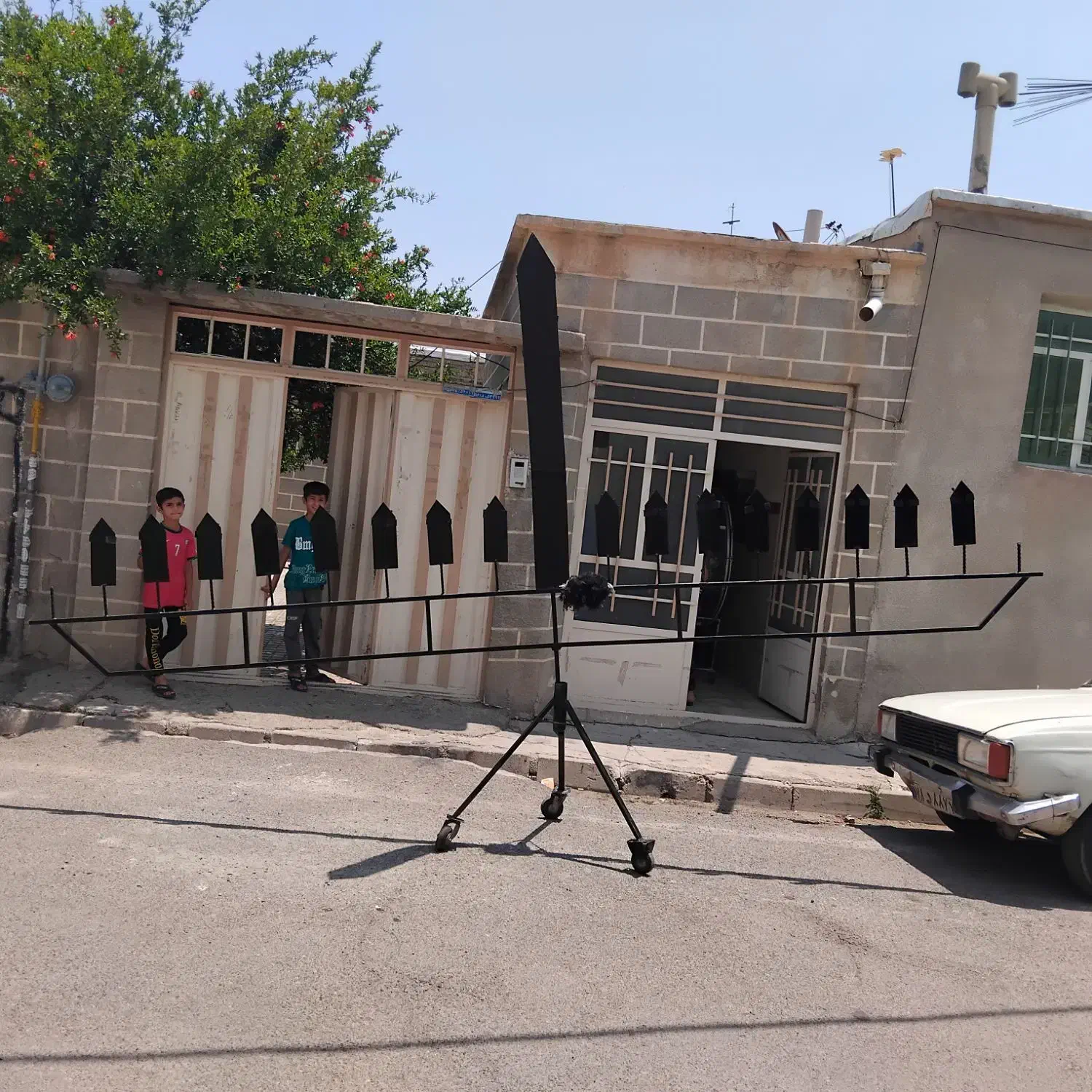 طبل وعلامت|کلکسیون اشیاء عتیقه|ابهر, |دیوار