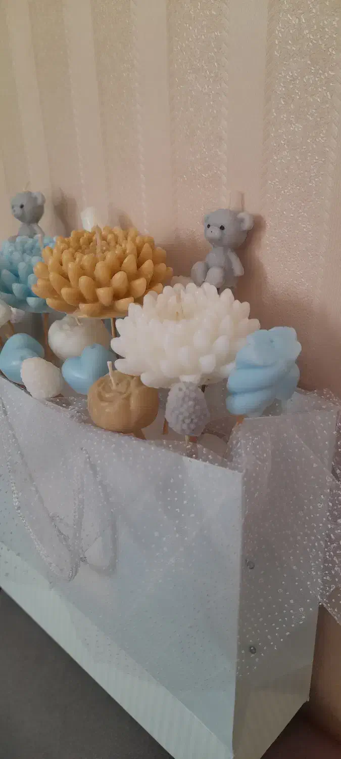 باکس گل شمع|صنایع دستی و سایر لوازم تزئینی|قم, دورشهر|دیوار