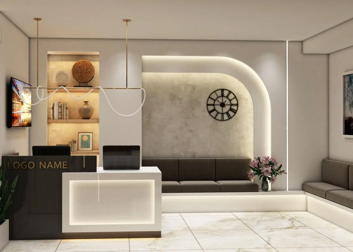 کاغذ دیواری  تی وی وال  کفپوش  کناف  ترمو و...|خدمات پیشه و مهارت|اندیشه, پرنیان|دیوار