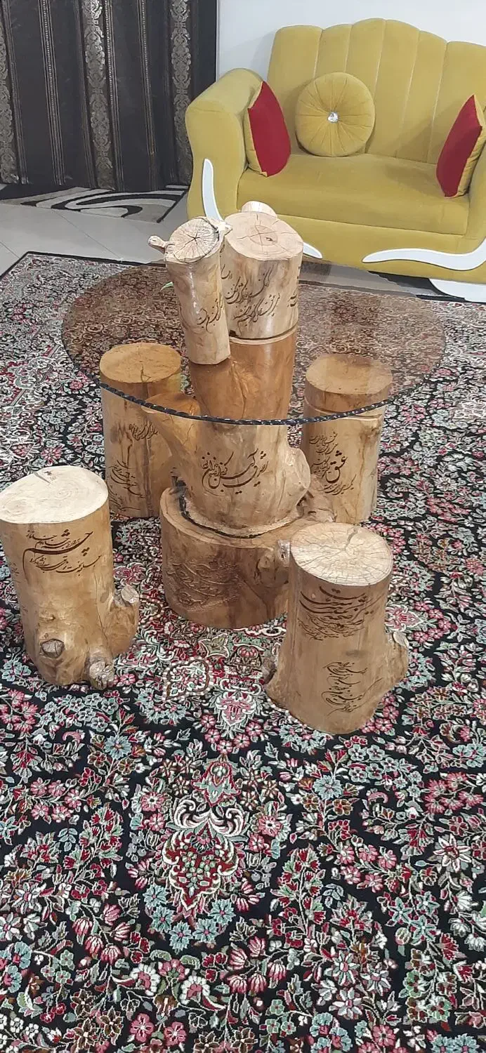 میز روستیک خاص|میز و صندلی غذاخوری|تهران, صد دستگاه|دیوار