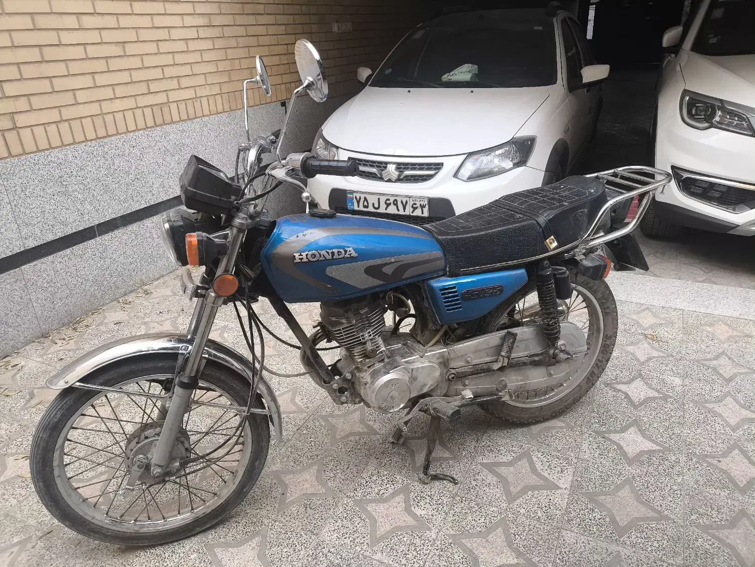 موتور هوندا 125|موتورسیکلت|شیراز, درکی|دیوار