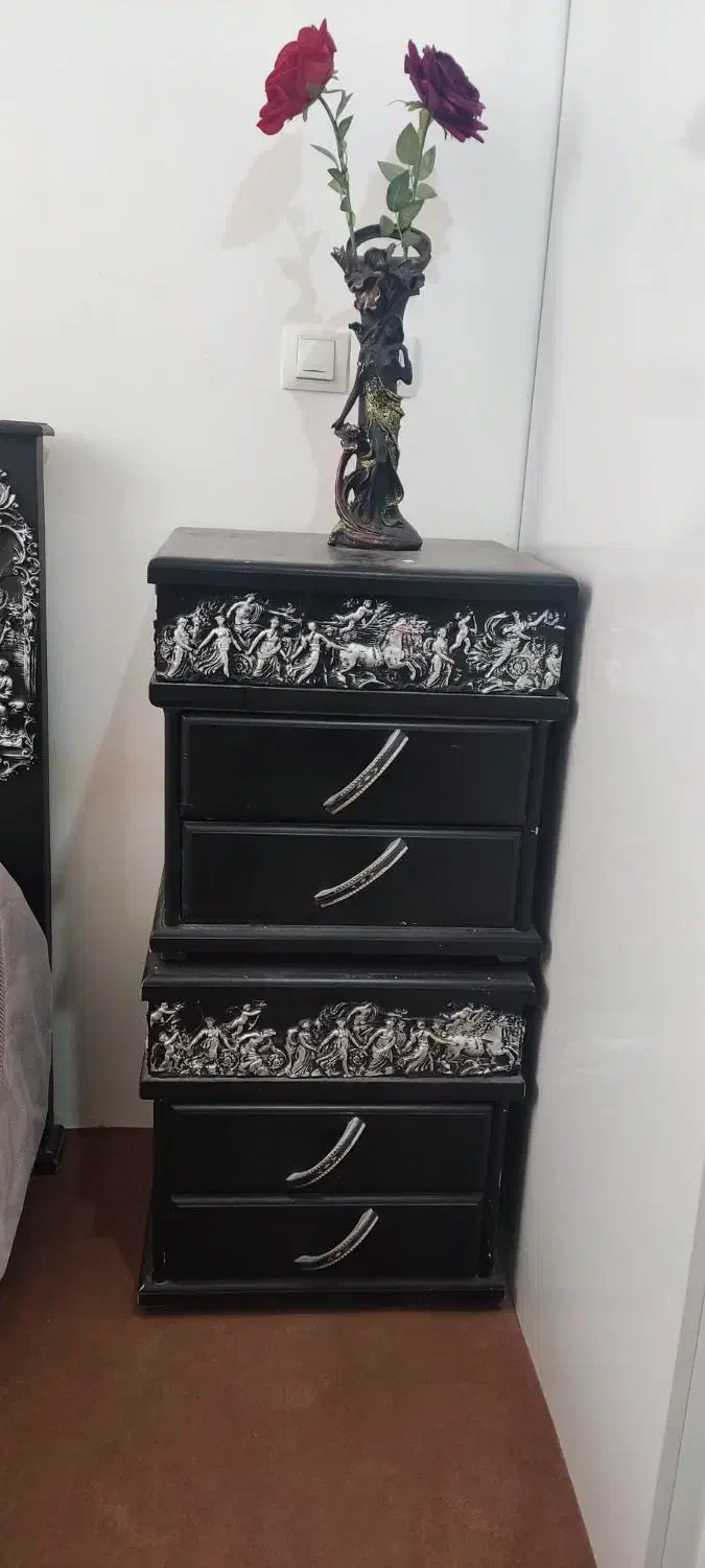 سرویس خواب تمیز و بدون ایراد بفروش میرسد|تخت و سرویس خواب|خوی, |دیوار