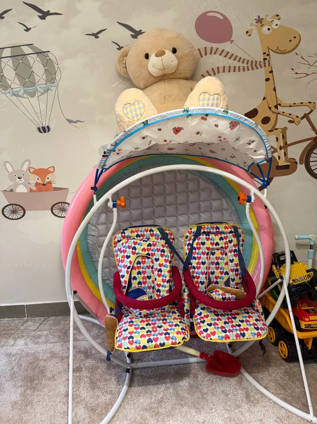 تاب دوقلوی اهنی|اسباب و اثاث بچه|بوشهر, |دیوار