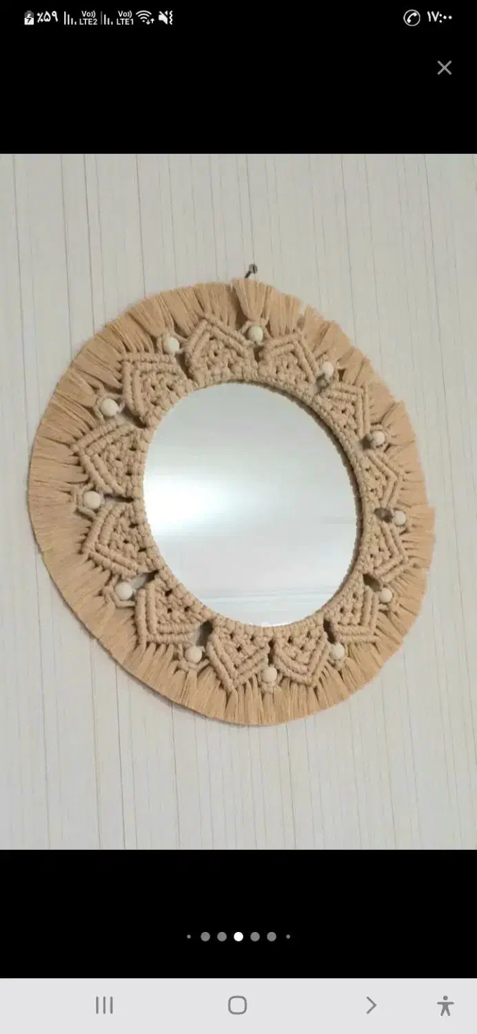 رانر مکرومه|صنایع دستی و سایر لوازم تزئینی|گرگان, |دیوار