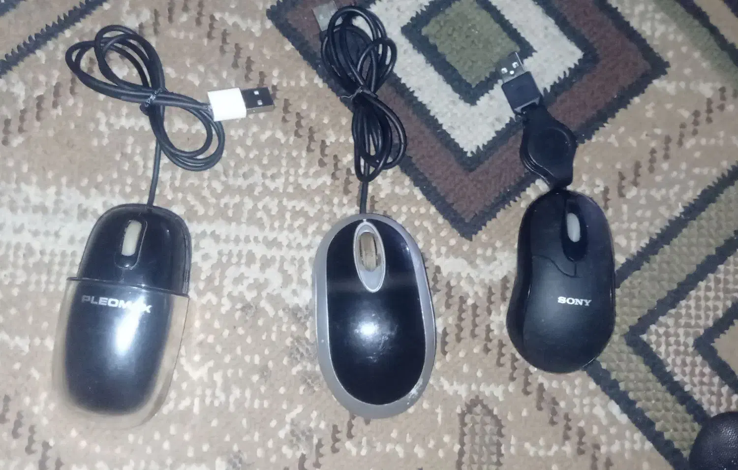 موس کامپیوتر سالم پورت USB|قطعات و لوازم جانبی رایانه|اراک, |دیوار