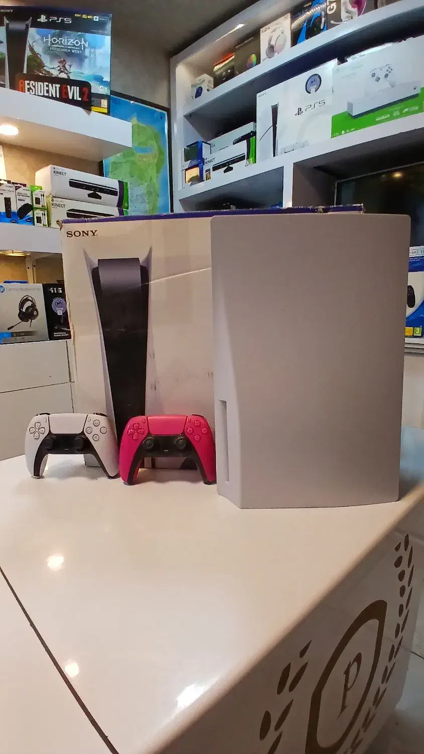 ps5 standard دو دسته فول بازی|کنسول، بازی ویدئویی و آنلاین|اصفهان, باغ نگاره|دیوار