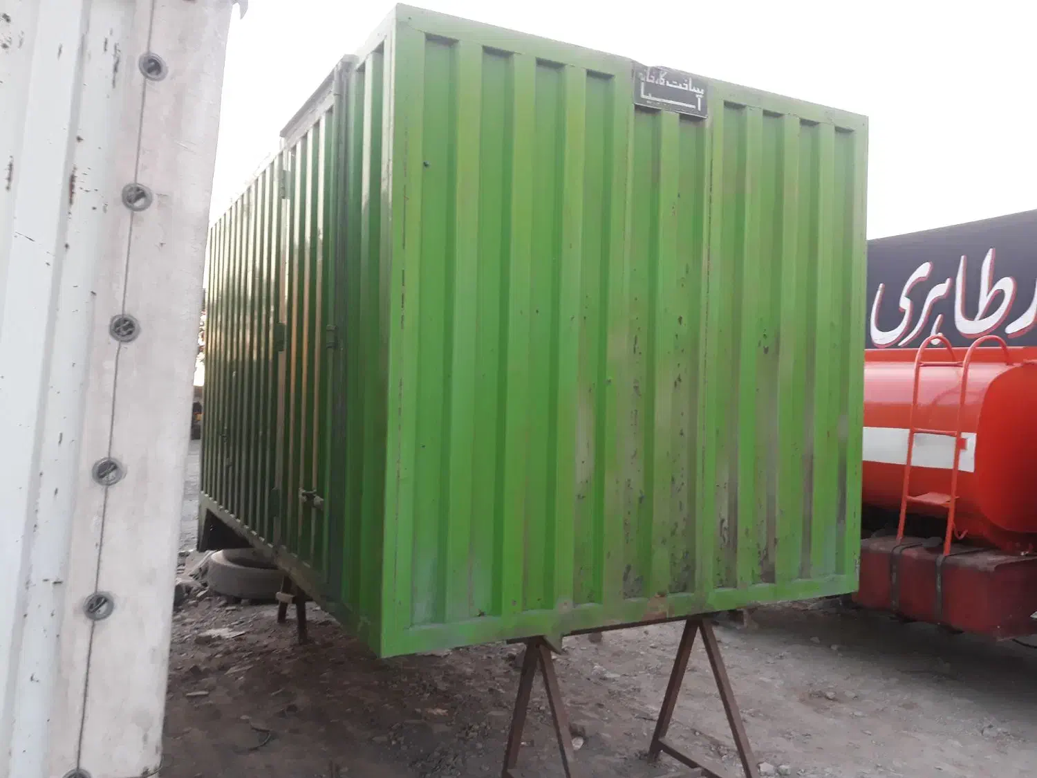 اتاق کانتین فلزی مسقف جهت انبار وکامیونت|قطعات یدکی و لوازم جانبی|تهران, آذری|دیوار
