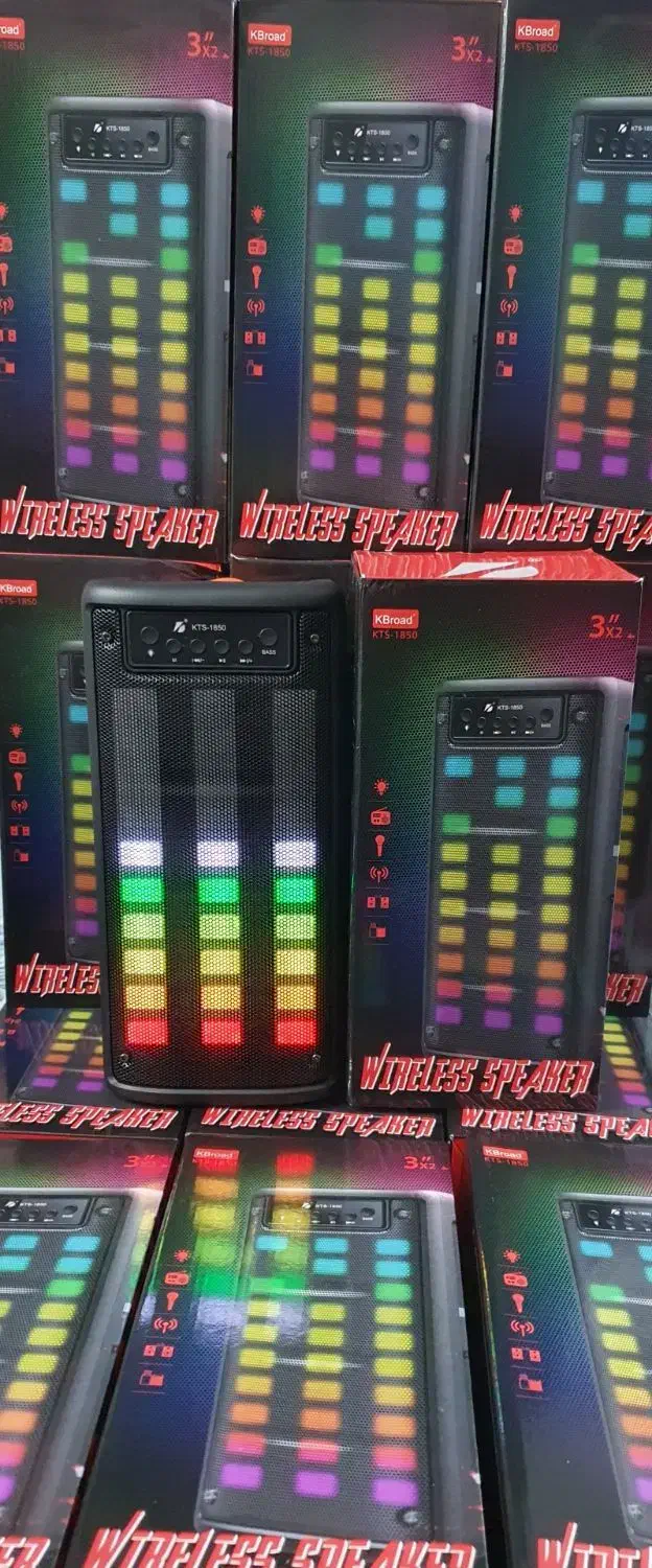 اسپیکر بلوتوثی قابل حمل KTS-1850|پخشکننده همراه|تهران, جمهوری|دیوار