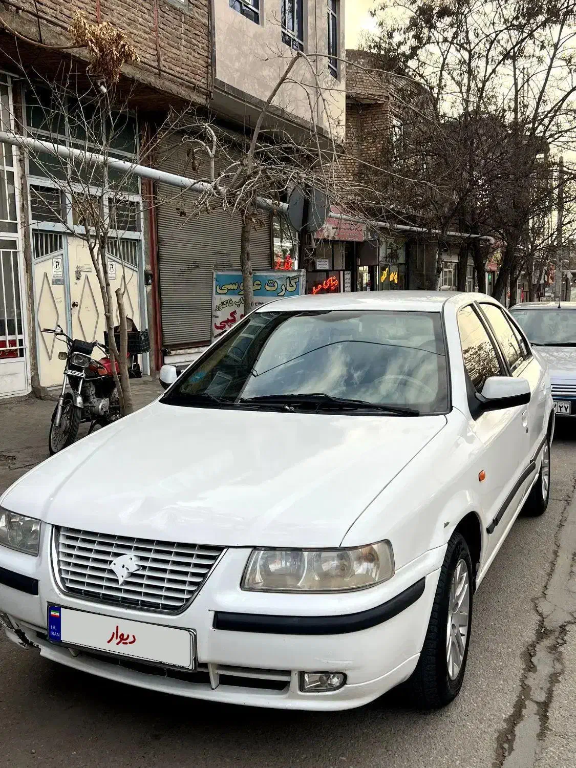 سمند سفید ۸۷|خودرو سواری و وانت|شاهین دژ, |دیوار