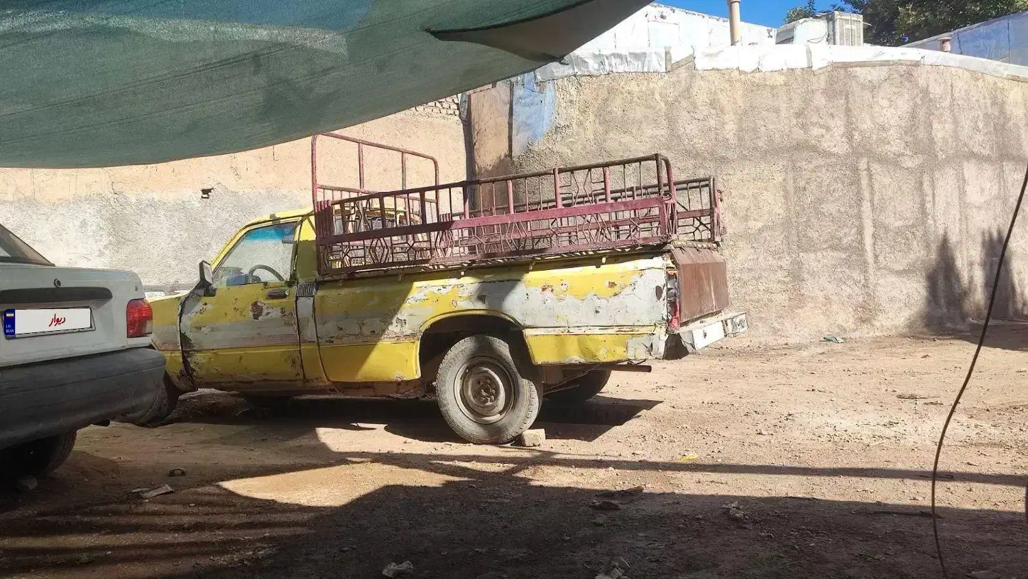 وانت تویوتامدل ۶۰ موتور خاموش سوپاپ قیچی کرده|خودرو کلاسیک|چگنی, |دیوار