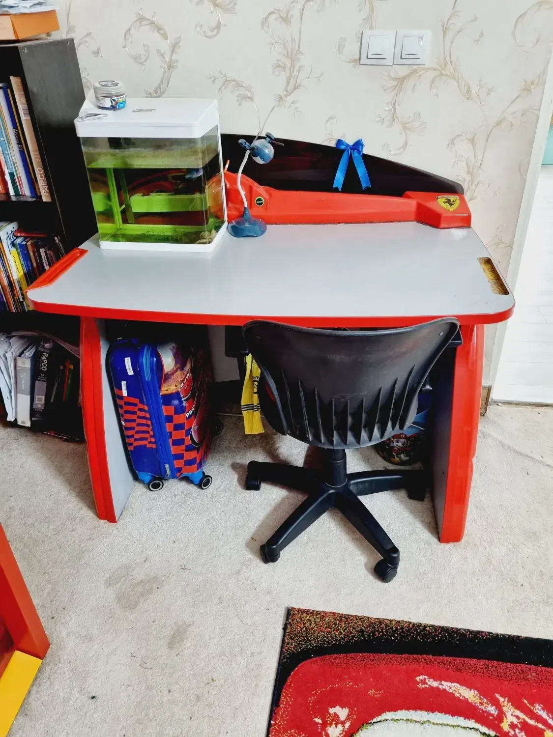 سرویس کامل نوجوان طرح مک کویین و قالی|تخت و سرویس خواب|بندر ماهشهر, |دیوار