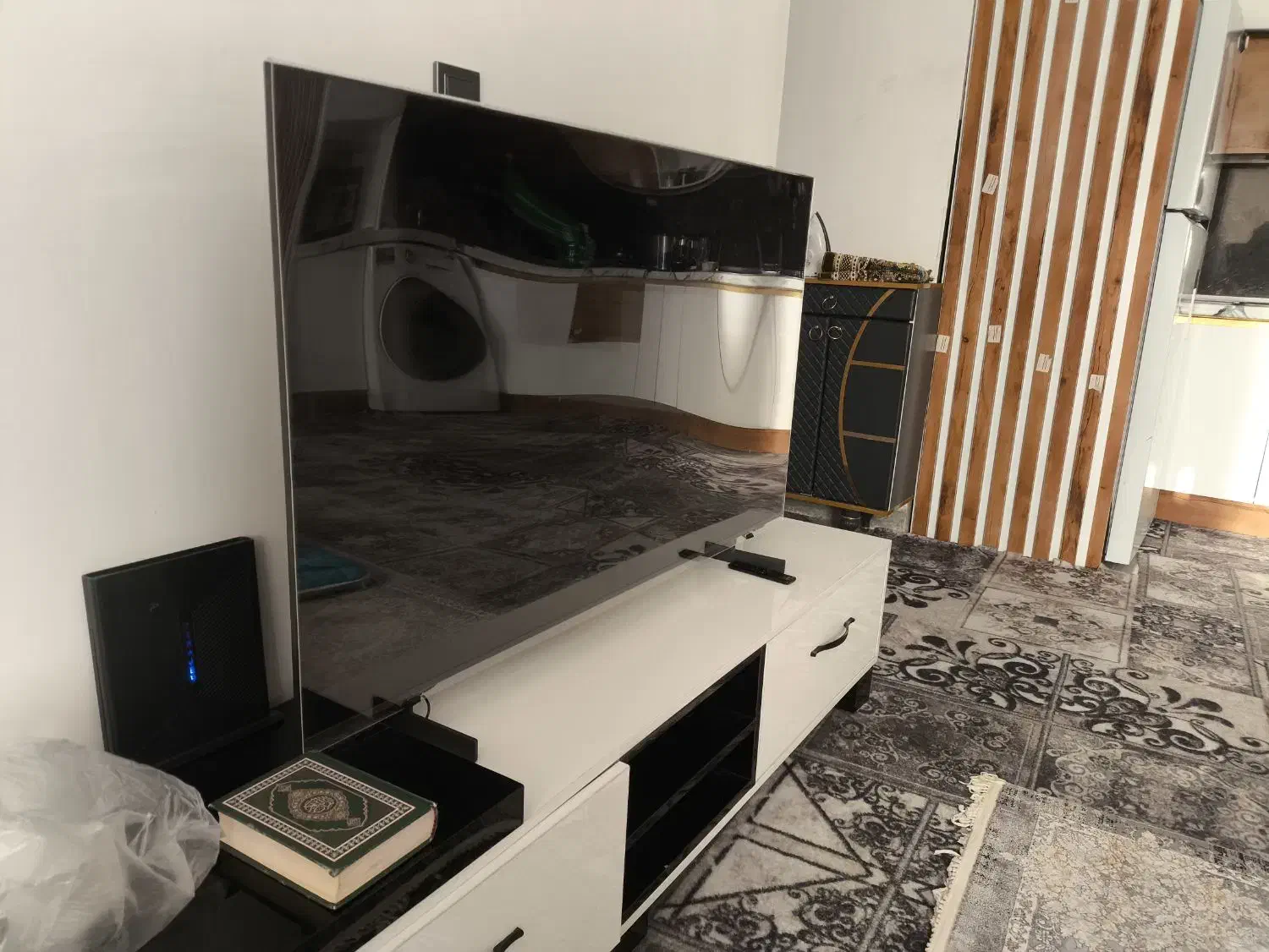 تلویزیون 55 سامسونگ 4k فول امکانات|تلویزیون و پروژکتور|زاهدان, |دیوار
