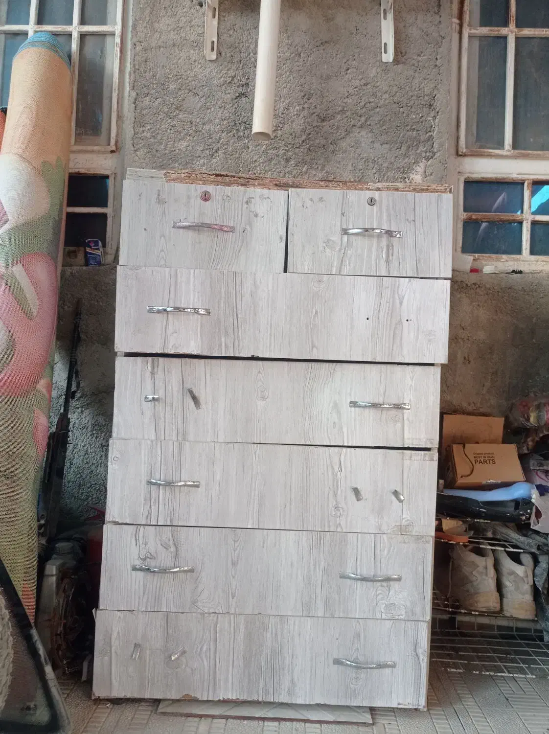 کمدکشو دار|جاکفشی، کمد، دراور|برازجان, |دیوار