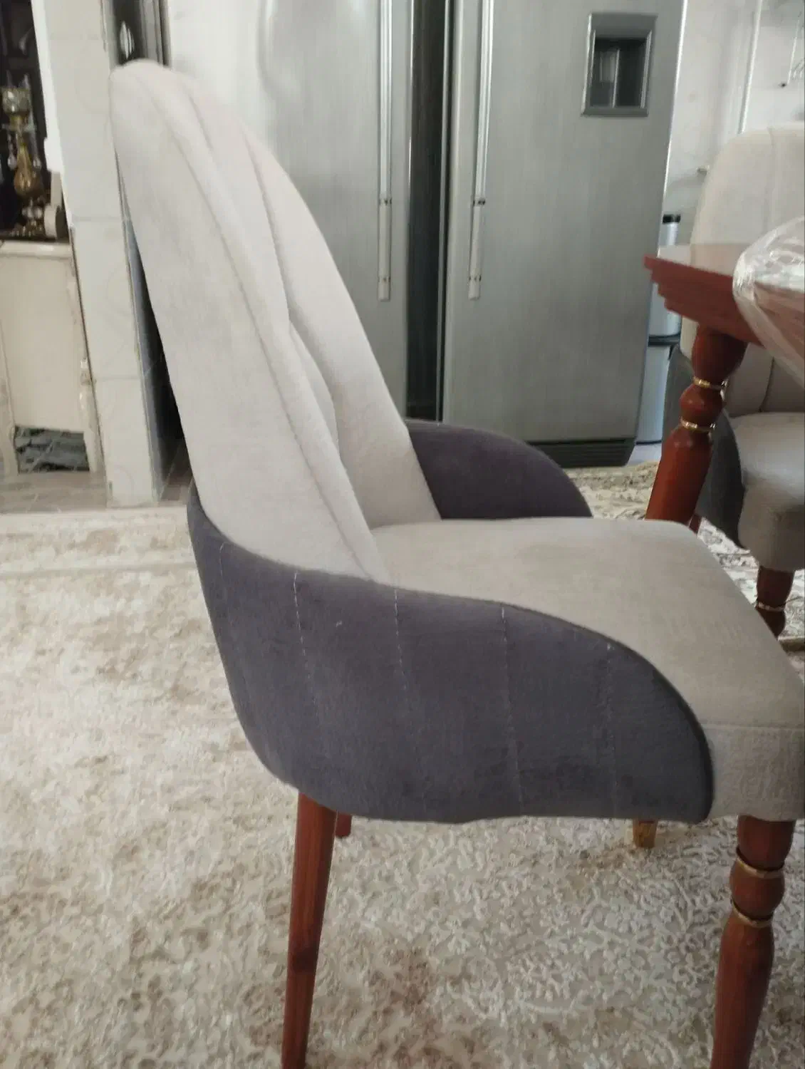 مبل نهارخوری۶نفره صحنه|میز و صندلی غذاخوری|صحنه, |دیوار