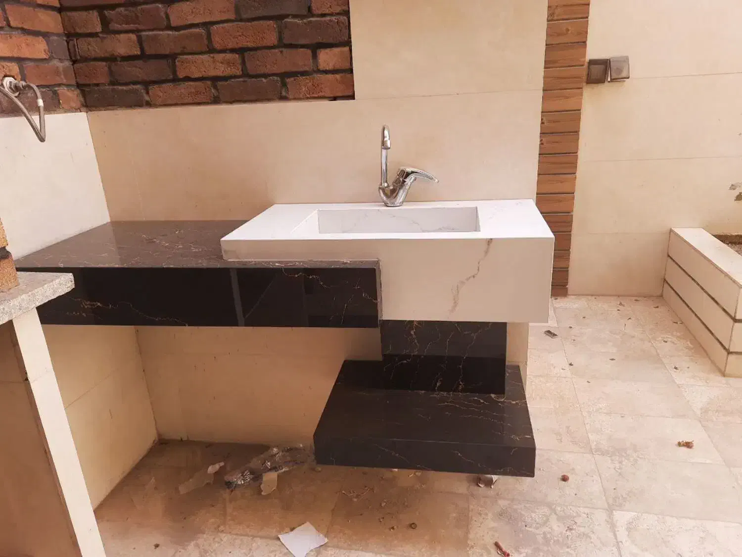 رو شویی سرامیکی،دست ساز|لوازم سرویس بهداشتی|قم, باغ کرباسی|دیوار