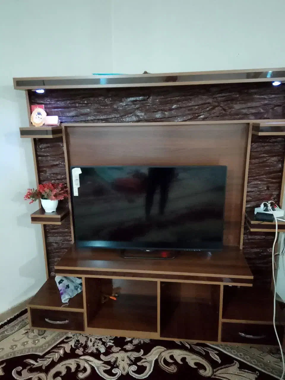 میز تلویزیون چوبی|میز تلویزیون|قوچان, |دیوار
