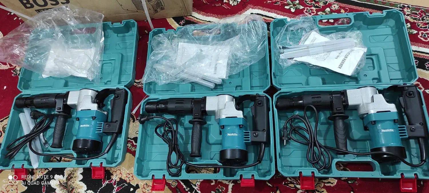 دریل تخریب بتن کن چکش 7کیلویی تک ماکیتا 0810|ابزارآلات|اهواز, پردیس دو|دیوار