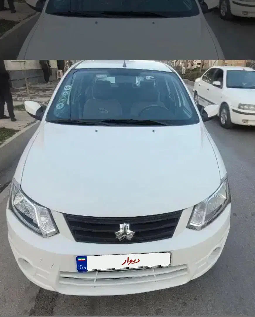 ساینا سفید دنده ای|خودرو سواری و وانت|شیراز, احمدی جنوبی|دیوار