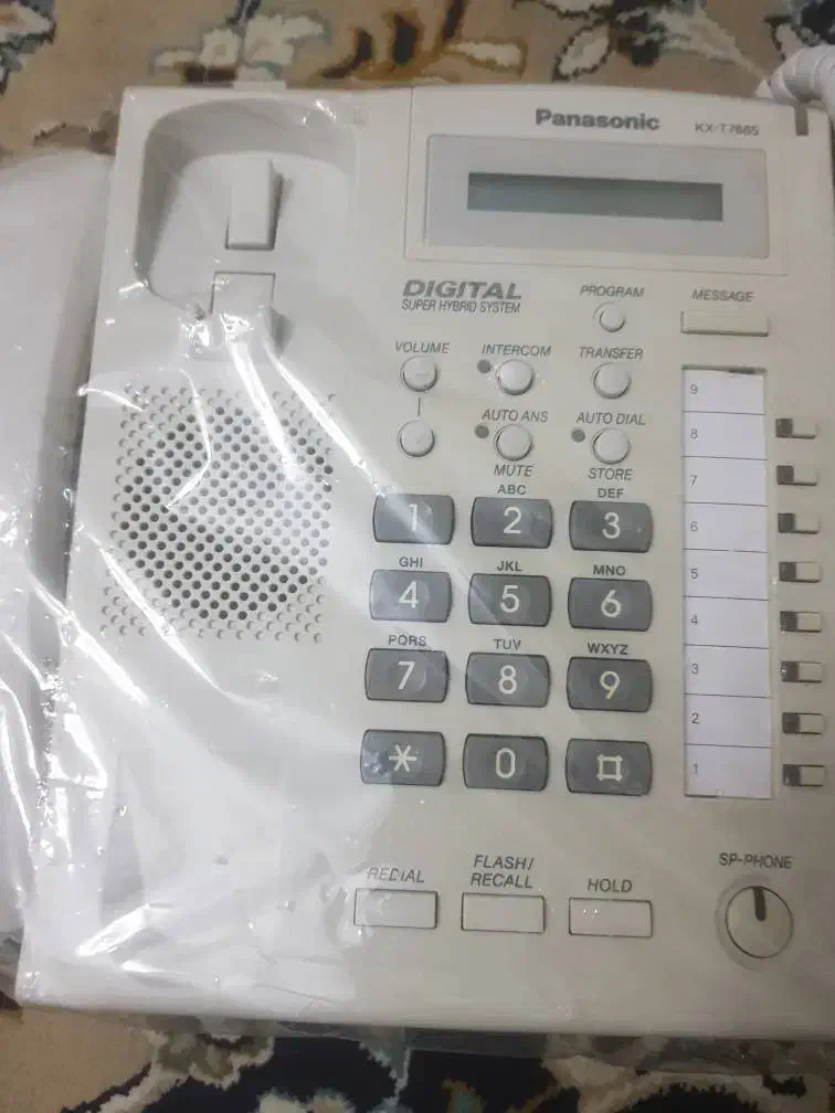 تلفن سانترال پاناسونیک kxt 7665|تلفن رومیزی|تهران, صد دستگاه|دیوار