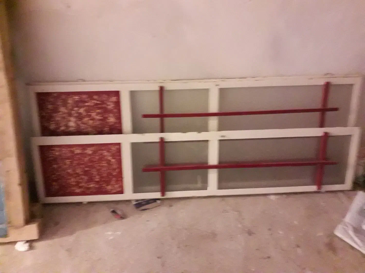 در اهنی سالم قفل شیشه داره برای در ورودی مناسب|مصالح و تجهیزات ساختمان|شاهنجرین, |دیوار