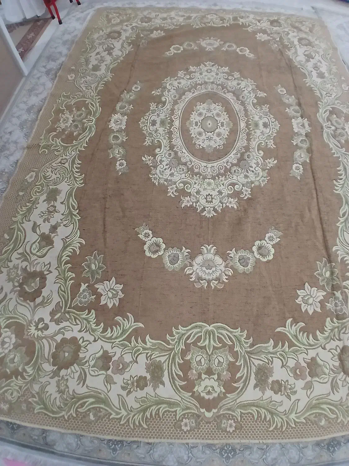 روفرشی مخمل ۹ متری دو رو زریافت یزد|روفرشی|تهران, گلچین|دیوار