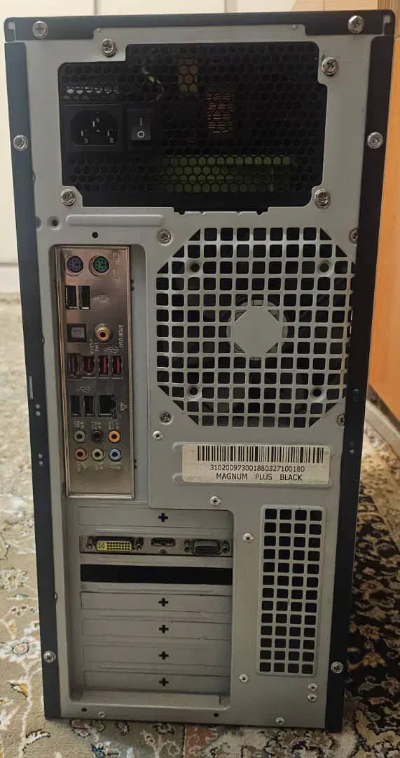 یک دستگاه سیستم Pc کامل به همراه لوازم|رایانه رومیزی|تهران, فدک|دیوار