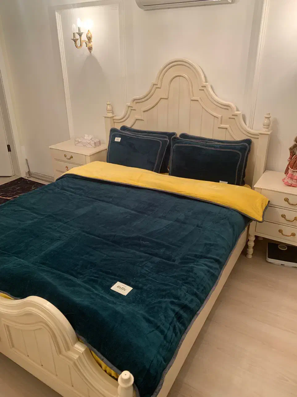 سرویس خواب دو نفره همراه پاتختی و دراور ومیز ارایش|تخت و سرویس خواب|مشهد, شهید بهشتی|دیوار