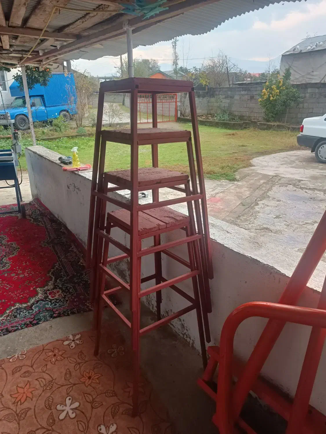 چهار پایه چکی داده میشود|ابزارآلات|تالش, هشتپر|دیوار