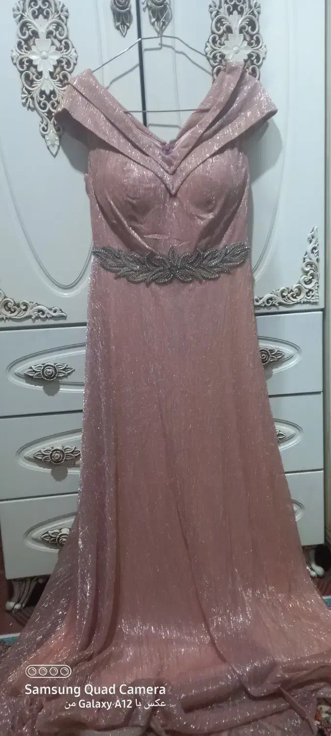 لباس ماکسی مجلسی بسیارزیبا سایز ۳۸|لباس|شریفآباد, |دیوار